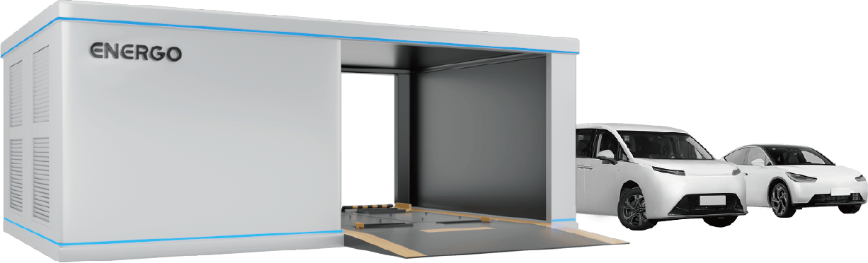 多车型兼容换电站